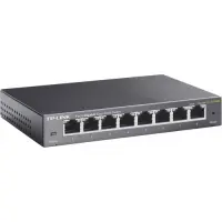 TP-LINK Netzwerk Switch 8 Port Gigabit Ethernet (1 GBit/s) E