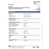 Metz Connect MCO IP69k Schutzgehäuse für Auß
