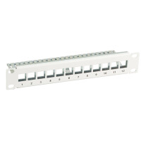 10inch 1u distribution panel for 12x keystone 2
