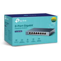 TP-LINK Netzwerk Switch 8 Port Gigabit Ethernet (1 GBit/s) u