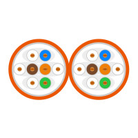 ProfiPatch Netzwerkkabel Verlegekabel Cat.7 S/FTP (PIMF) 100