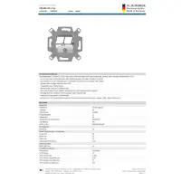 rutenbeck mounting ring for 2x keystone modules as network s