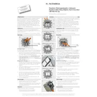 rutenbeck mounting ring for 2x keystone modules as network s