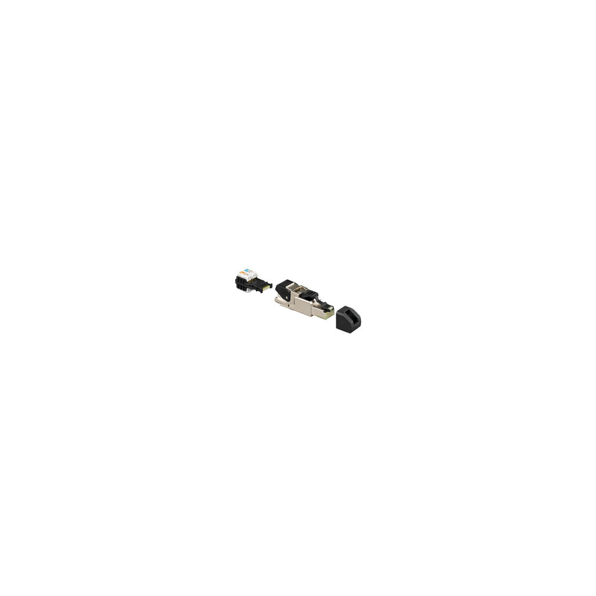 Rutenbeck feldkonfektionierbarer Stecker RJ45 Cat.6A AWG22-2