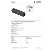 Rutenbeck Kabelverbinder Kupplung feldkonfektionierbar Cat.6