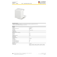Rutenbeck Blindkappe RJ45 weiß 2
