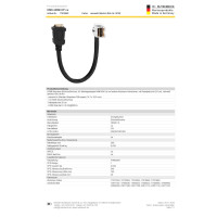 Rutenbeck HDMI 2.0 Keystone 4k 60Hz Buchse auf Buchse mit Ka