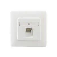 Rutenbeck Netzwerkdose Datendose cat.6A Unterputz 1-Port | 2