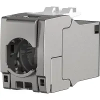 RJ45 Shortbody Keystone Modul Cat.6A 500Mhz 10Gbit vollgesch