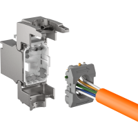rj45 keystone jacks slimline/shortbody cat.6a, component cer