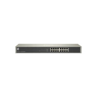 LevelOne 16-Port Gigabit Ethernet Switch 19 Zoll rackfä