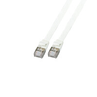 Patchkabel Flachkabel Slim Cat.6A U/FTP RJ45 TV Netzwerk LAN