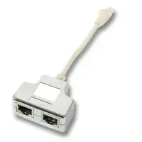 t-adapter cat.5e 2 x 10/100baset for cab gallery