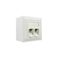 profipatch combi outlet 2x rj45 keystone gallery