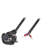 Netzkabel Schutzkontakt 90° CEE 7/7  gallery