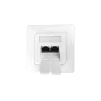 ProfiPatch 5er-Set Datendose Netzwerkdose Unterputz Cat.6A C
