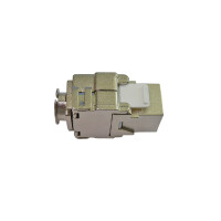 ProfiPatch 24x Keystone Jack Modul Cat.6a RJ45 STP werkzeugl