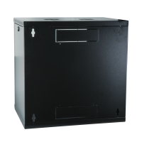 19 inch wall housing fixed, 1-part, ral9005, depth 450mm | 6