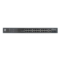 LevelOne 28-Port-Fast Ethernet-PoE-Switch 2
