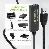 USB 3.2 Verlängerungskabe l USB A Stecker auf USB A Buc