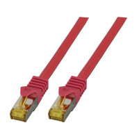 Patchkabel Cat.6A S/FTP RJ45 mit Cat.7 Rohkabel PiMF LSZH 10