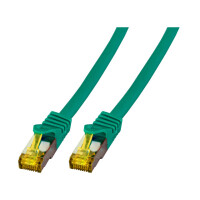 Patchkabel Cat.6A S/FTP RJ45 mit Cat.7 Rohkabel PiMF LSZH 10