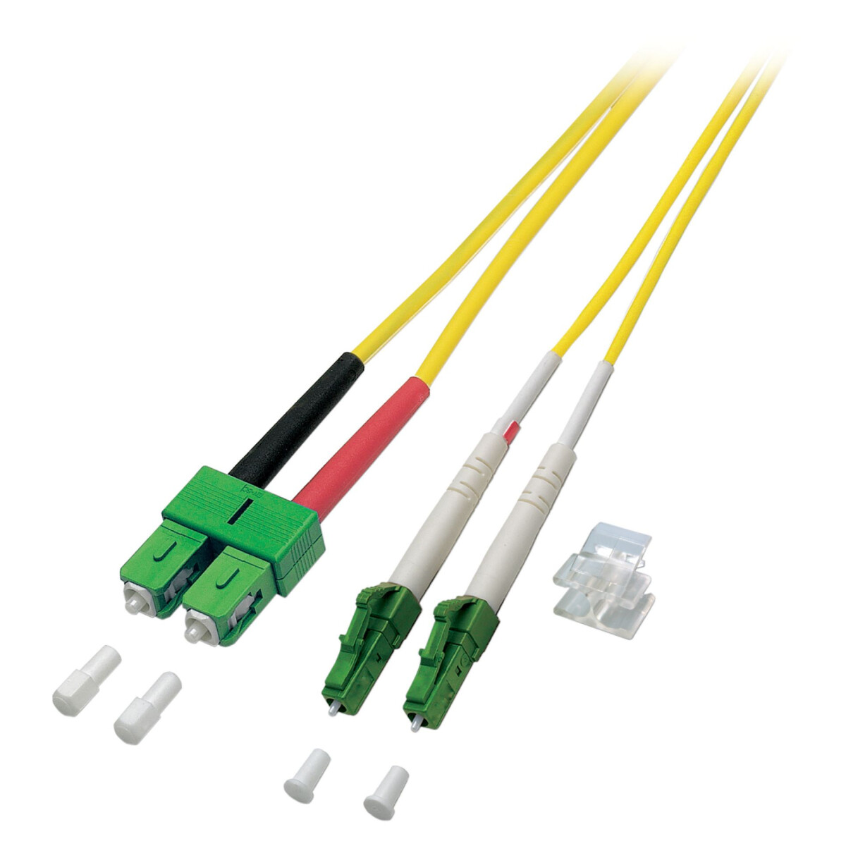 ProfiPatch LWL Patchkabel Duplex LC/APC-SC/APC Singlemode 9/