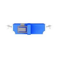 ProfiPatch LWL Kupplung Duplex LC-LC Singlemode OS2 blau 3