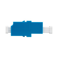 ProfiPatch LWL Kupplung Simplex LC-LC Singlemode OS2 blau 4