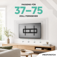 ProfiPatch TV Halterung 37-75 Zoll schwenkbar & neigbar 