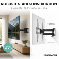 ProfiPatch TV Halterung 23-60 Zoll schwenkbar & neigbar 