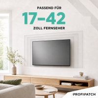 ProfiPatch TV Halterung 17-42 Zoll schwenkbar & neigbar 