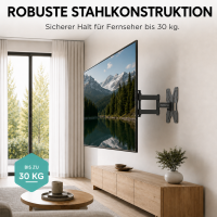ProfiPatch TV Halterung 17-42 Zoll schwenkbar & neigbar 