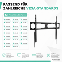 ProfiPatch tv wall mount 85inch up to 60kg 3