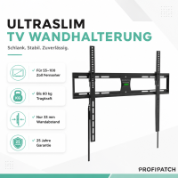 ProfiPatch tv wall mount 100inch up to 60kg 2