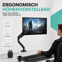 ProfiPatch computer monitor desk mount arm 2