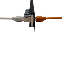 ProfiPatch 1x Keystone Verbinder Adapter Kupplung Cat.6A 2x 