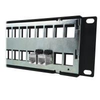 ProfiPatch 1x Keystone Verbinder Adapter Kupplung Cat.6A 2x 