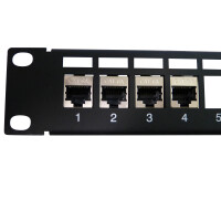 ProfiPatch 1x Keystone Verbinder Adapter Kupplung Cat.6A 2x 