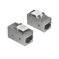 profipatch modular-adapter cat.6a stp rj45 slim 1:1 jack/jac