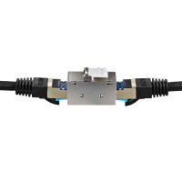 ProfiPatch 1x Cat.6A Keystone Einbauadapter Verbindungskuppl