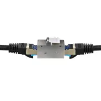 profipatch modular-adapter cat.6a stp rj45 slim 1:1 jack/jac