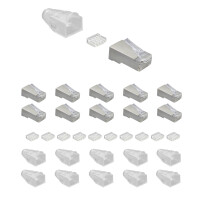 ProfiPatch 10x RJ45 Netzwerk Modular Cri gallery