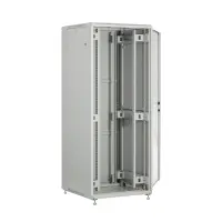 Netzwerkschrank 19 Zoll 24HE PEL Breite 600mm Tiefe 600mm gr