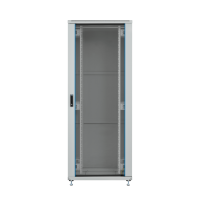 Netzwerkschrank 19 Zoll 24HE PEL Breite 600mm Tiefe 600mm gr