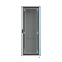 Netzwerkschrank 19 Zoll 24HE PEL Breite 600mm Tiefe 600mm gr