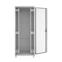 Netzwerkschrank 19 Zoll 42HE PEL Breite 800mm Tiefe 800mm gr
