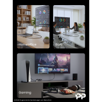 profipatch 8k hdmi cable black 5
