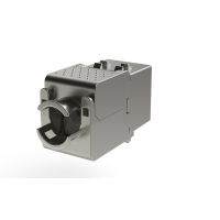Keystone Modul Cat.6a 500Mhz 10Gbit RJ45 geschirmt 2